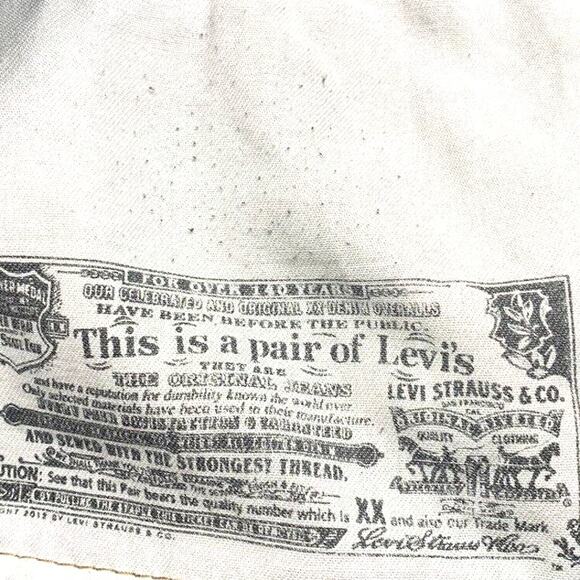 Levi Strauss 501 Button Fly Jeans 42/32 Mens Dark Blue Original Fit Straight Leg - Picture 5 of 8